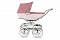 Детская коляска люлька для новорожденных Silver Cross Kensington Pink
