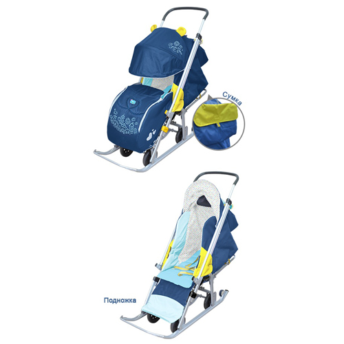 Санки-коляска Nika Kids