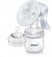 Молокоотсос AVENT ручной. Серия Natural