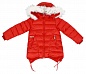 Пальто зима д/д р.122 красный H-1119 Levin Force