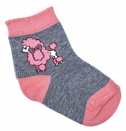 Носки детские р.14 серый меланж N1D8 Para socks