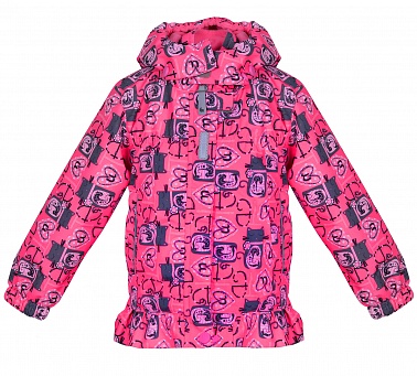 Ветровка д/д р.92 малиновый 321-3R Geburt*