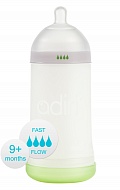 Детская бутылочка Adiri NxGen Fast Flow White, от 9 мес., 281 мл.
