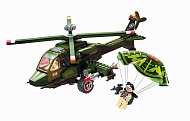 Конструктор блочный Brick 818 Вертолет 275 дет в/к