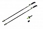 Трекинговые палки с двухкомпонентной ручкой стекловолокно  р.115