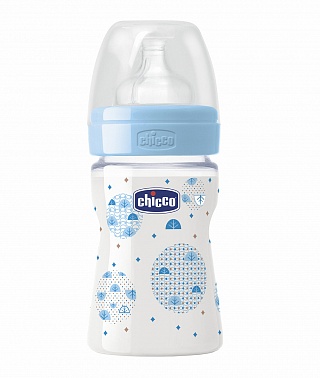 Бутылочка Well-Being Boy 0мес.+,сил.соска,РР,150мл. 310205003 Chicco