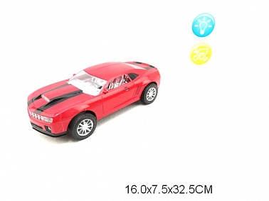 Машина инерционная MY.Chevrolet Camaro 1:16 (MY66-106) свет/звук цв. в ассорт в/п