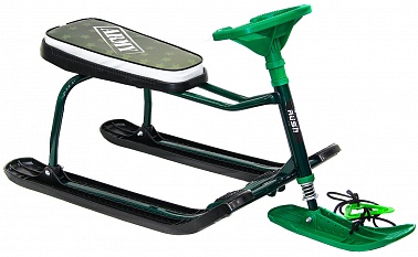 Снегокат RUSH SR1 Армия высокая рама SR1A зеленый