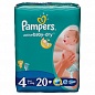 Подгузники PAMPERS Active Baby Maxi (7-14 кг) Стандартная Упаковка 20 шт., р.4