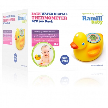 Термометр для ванной Ramili BTD100 Duck