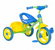 Велосипед 3-х кол RICH FAMILY XG 11214  зеленый/синий RF11214