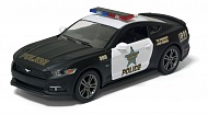 Мод. маш. KINSMART KT5386DP "Ford Mustang GT 2015 (Police)" инерция (1/12шт.) 1:38 б/к