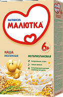 Малютка молочная каша мультизлаковая 220г