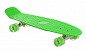 Скейт  пласт. зеленый свет. колеса 68*19см нагрузка 100 кг YWHJ-28 green
