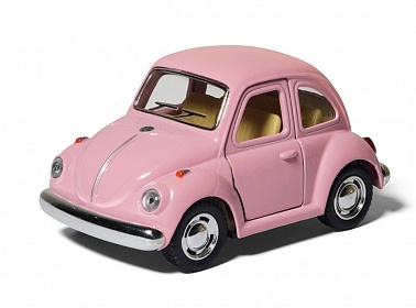 Мод.маш. KINSMART Volkswagen Classical Beetle KT4026DY инерция (1/12шт.) 10см б/к