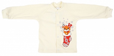 Кофточка уни р.68 см интерлок бежевый Лисенок N104-2 Мелонс Кофточка уни р.68 см интерлок бежевый Лисенок N104-2 Мелонс