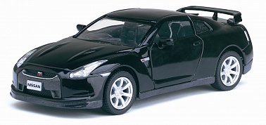 Мод. маш. KINSMART KT5340D "Nissan GT-R R35" инерция (1/12шт.) 1:36 б/к