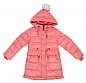 Пальто зима д/д р.116 розовый H-1105 Levin Force