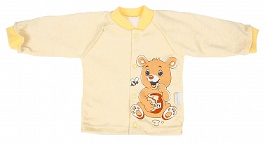 Кофточка уни р.62 см интерлок бежевый R300-2 Мелонс