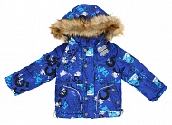 Куртка зима д/м р.80 синий 82112 Geburt*