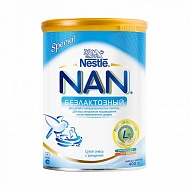 NAN Сухая молочная смесь безлактозная 400г