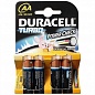 Батарейки алкалиновые Turbo AA 1.5 V LR6 DURACELL 4 шт