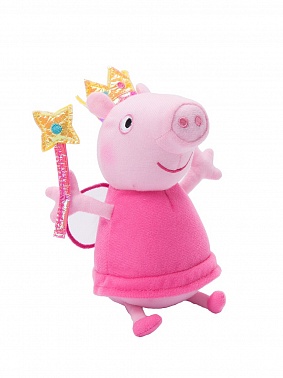 Мяг. Пеппа Фея с палочкой 20см 31152 Peppa Pig