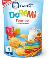 ПЕЧЕНЬЕ GERBER DOREMI 180г