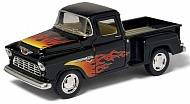 Мод.маш. KINSMART 1955 Chevy Stepside Pick-up with printing KT5330DF инерция 1:32 