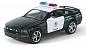 Мод. маш. KINSMART КТ5091DP "FORD Mustang GT (Police) " инерция (1/12шт.) 1:38 б/к