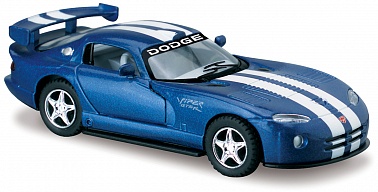 Мод. маш. KINSMART KT5039D Dodge Viper GTSR инерция (1/12шт.) 1:36 б/к