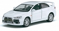 Мод. маш. KINSMART KT5329D "MITSUBIHI LANCER EV." инерция (1/12шт.) 1:36 б/к