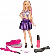 Игровой набор Barbie DWK49 "Цветные локоны"