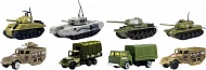 Мод. маш. Motormax 3" Commando Force 76587 военная техника,  в ассортименте в/к