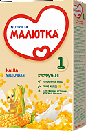 Малютка Молочная каша кукурузная  220г