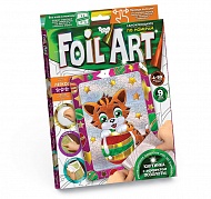 Аппликация цветной фольгой Foil Art FAR-01-09 Котенок