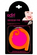 Прорезыватель для зубов Adiri A Teething Rings, magenta-orange