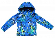 Куртка зима д/м р.116 синий 82109 Geburt*