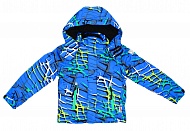Куртка зима д/м р.116 синий 82109 Geburt*