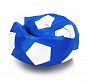 Мяг. Кресло-мешок "Футбольный мяч" Оксфорд XL (90/90/90) синий и белый 4627130300020