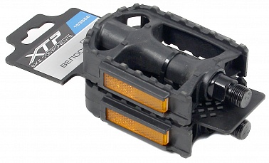 Педали велосипедные XTP MTB пластик 106*81мм резьба 9/16" XP-806B