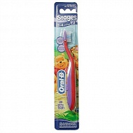 ORAL-B Зубная щетка Stages 2 мягкая, 1 шт