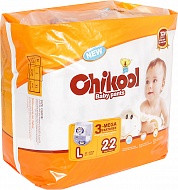 Трусики Chikool L 10~17кг (22шт)