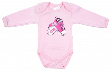 Боди д/д р.68 см интерлок розовый R300-7 Мелонс
