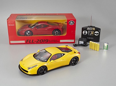 Машина р/у 1:14 Ferrari F458 Italia 2019 +акб