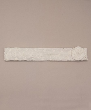 Повязка д/дев р. 50-52 белый СТ-273/1