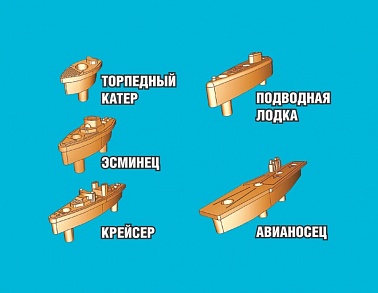 Дес.кор Игра "Морской бой"-2 (ретро)  жёсткая коробка арт.00993