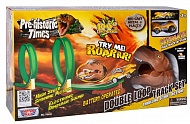 Мод. маш. Motormax Набор "Pre-historic Times-Dooble Loop Dino Track Set" 78501 в/к