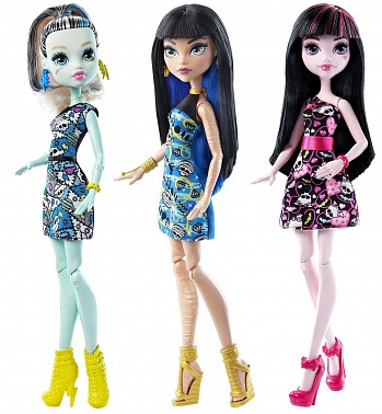 Кукла Monster High DTD90 Главные персонажи в ассортименте