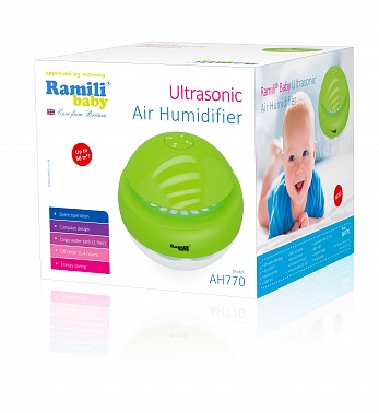 Ультразвуковой увлажнитель воздуха для детской Ramili Baby AH770